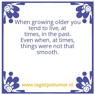 Tegeltje: old 2