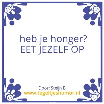 Tegeltje: slay