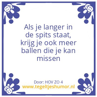 Tegeltje: Winst
