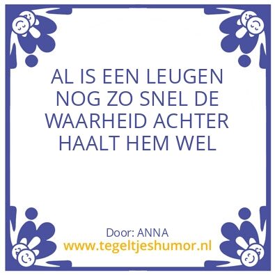 Tegeltje: anna