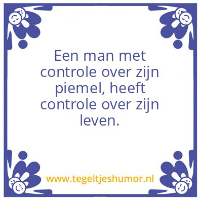 Tegeltje: test