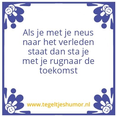 Tegeltje: Neus