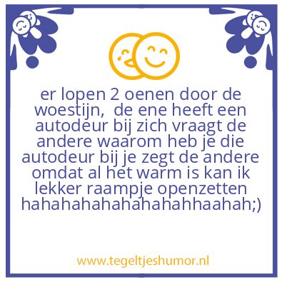 Tegeltje: dikke