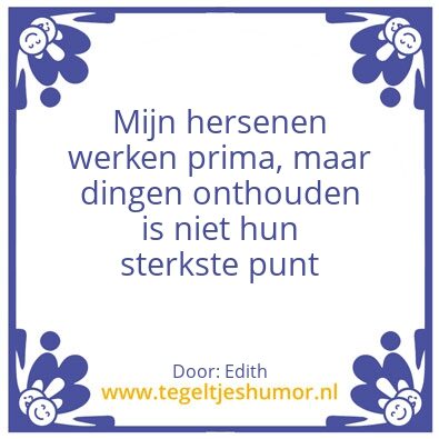 Tegeltje: Edith