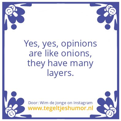 Tegeltje: elected