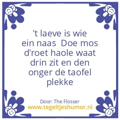 Tegeltje: Humor