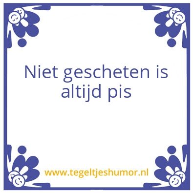 Tegeltje: Tsja