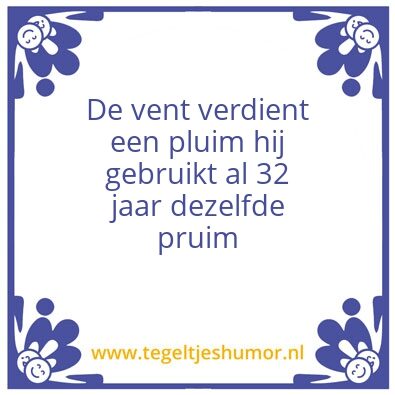 Tegeltje: 32 jaar