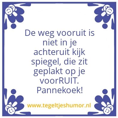 Tegeltje: Grappig