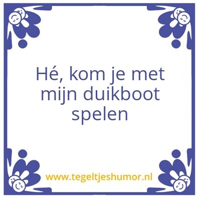 Tegeltje: Boot