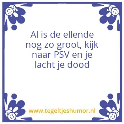 Tegeltje: Psv