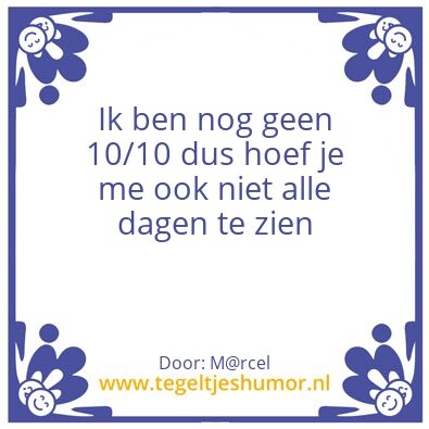 Tegeltje: B