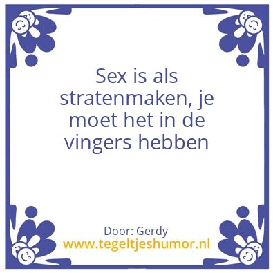 Tegeltje: Date