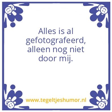 Tegeltje: Test
