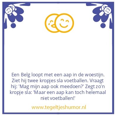 Tegeltje: Voetballen