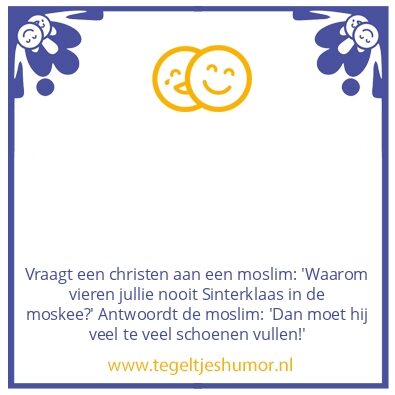 Tegeltje: Sinterklaas