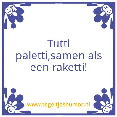 Tegeltje: Kamp