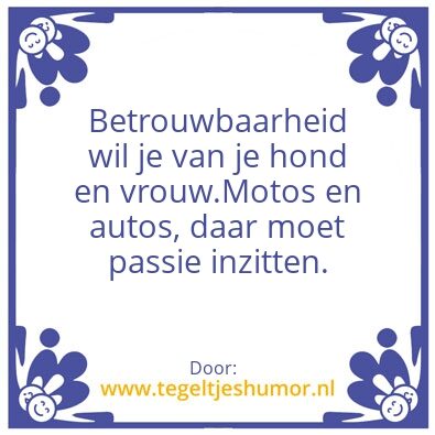 Tegeltje: test