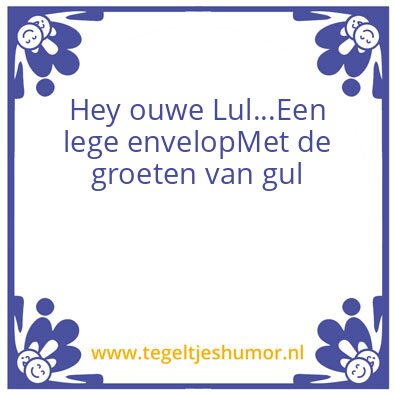 Tegeltje: Ed