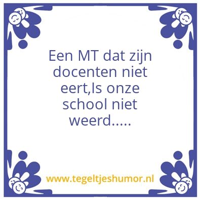 Tegeltje: MT