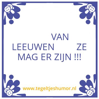 Tegeltje: Jose