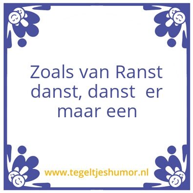 Tegeltje: Ranst