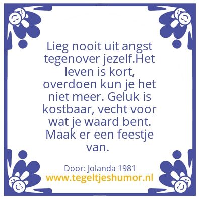 Tegeltje: Jolanda