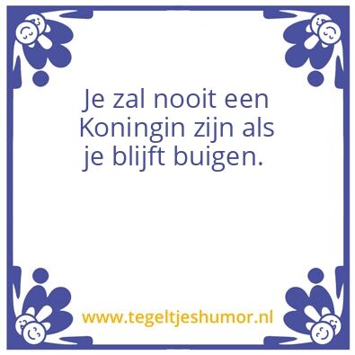 Tegeltje: Queen