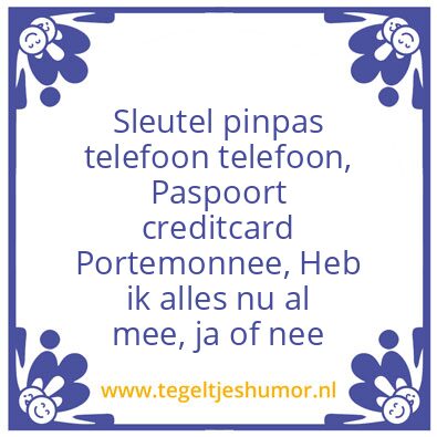 Tegeltje: Jochem