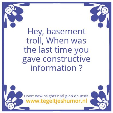 Tegeltje: As within as without.