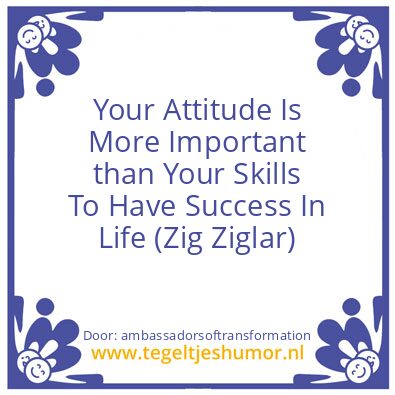Tegeltje: (Zig Ziglar)