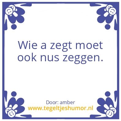 Tegeltje: anus
