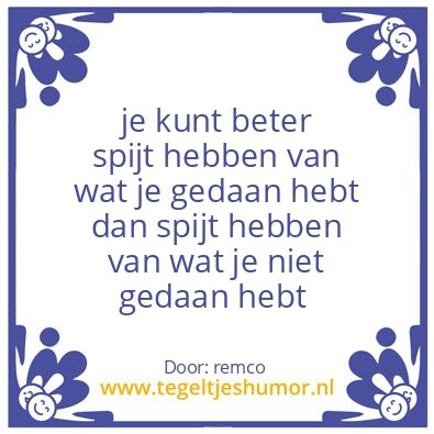 Tegeltje: remco