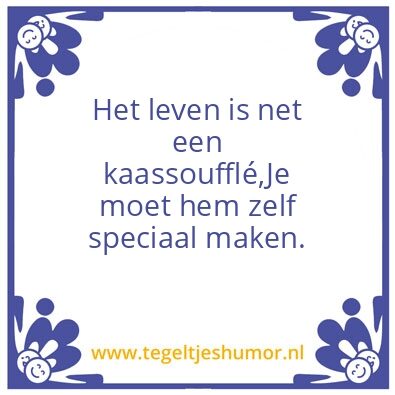 Tegeltje: KaassoufflÃ©