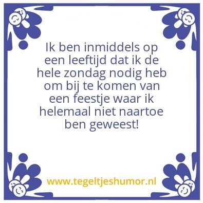Tegeltje: Yep!