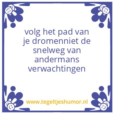 Tegeltje: grens