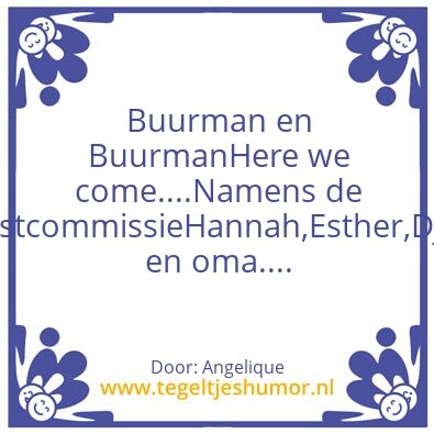 Tegeltje: Zondag