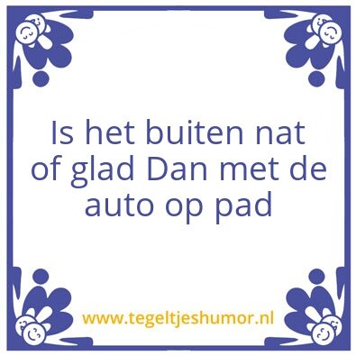 Tegeltje: Weer