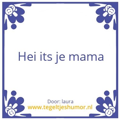 Tegeltje: Fiets