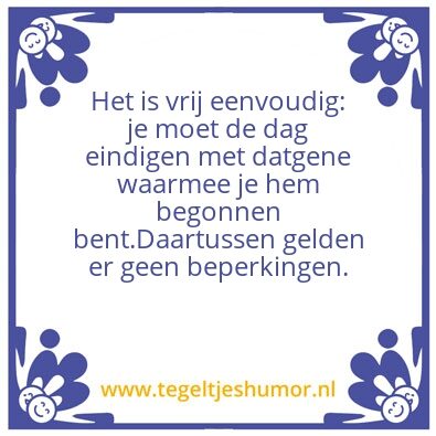 Tegeltje: Test