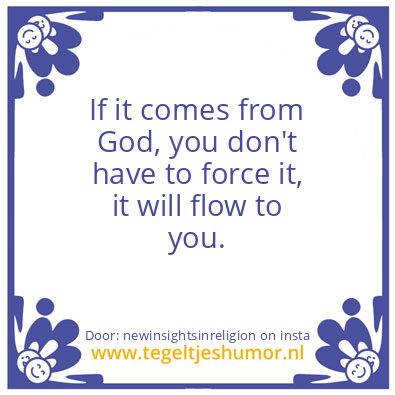 Tegeltje: blessings