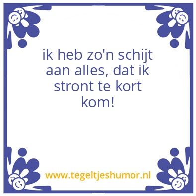Tegeltje: wc