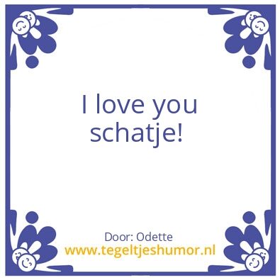 Tegeltje: Liefde
