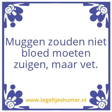 Tegeltje: Mug
