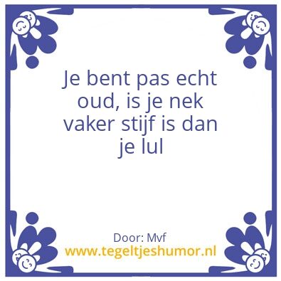 Tegeltje: W