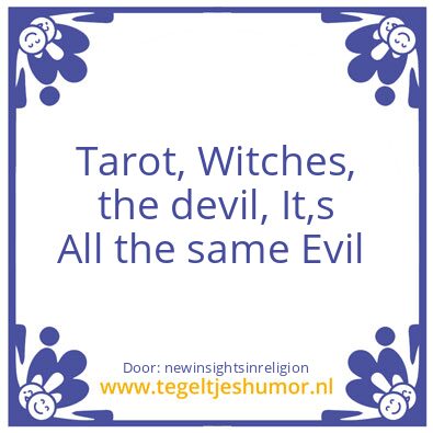 Tegeltje: Its all the same ..