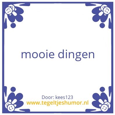 Tegeltje: henk