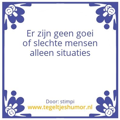 Tegeltje: effectief