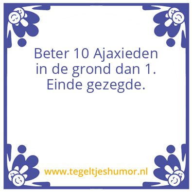 Tegeltje: Feyenoord