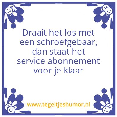 Tegeltje: SA